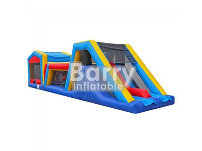 China supplier custom small children inflatable obstacle course for sale BY-OC-018